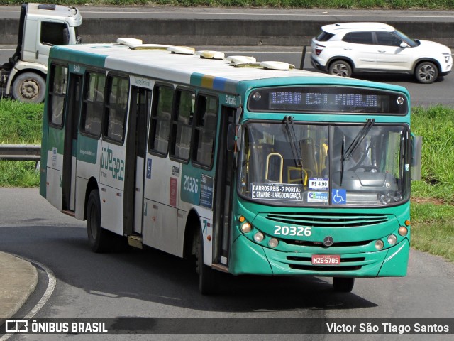 OT Trans - Ótima Salvador Transportes 20326 na cidade de Salvador, Bahia, Brasil, por Victor São Tiago Santos. Número da foto: #12768024.