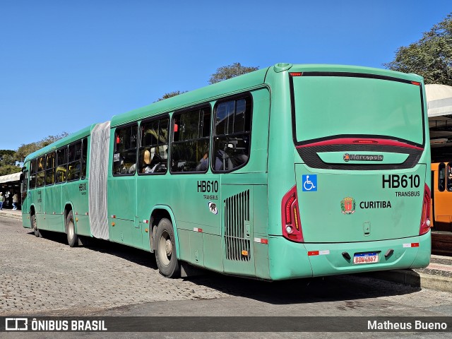 Auto Viação Redentor HB610 na cidade de Curitiba, Paraná, Brasil, por Matheus Bueno. Número da foto: #12768090.