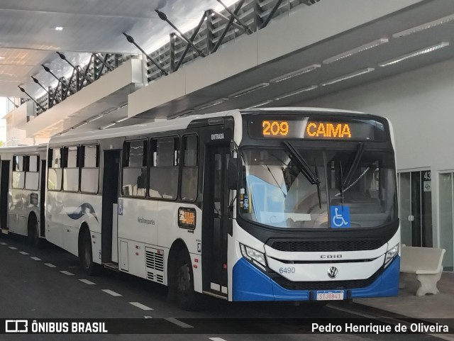 Reta Rápido Transportes 6490 na cidade de Botucatu, São Paulo, Brasil, por Pedro Henrique de Oliveira. Número da foto: #12766932.