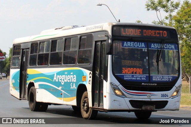 Aregueña S.A. - Línea 111 1604 na cidade de Luque, Central, Paraguai, por José Paredes. Número da foto: #12767076.