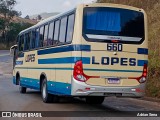 Viação Lopes 660 na cidade de João Monlevade, Minas Gerais, Brasil, por Adrian Sena. Número da foto: #12766328.
