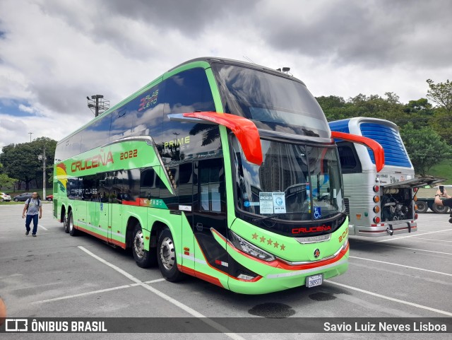 Autobuses Cruceña 2022 na cidade de Barueri, São Paulo, Brasil, por Savio Luiz Neves Lisboa. Número da foto: #12769755.