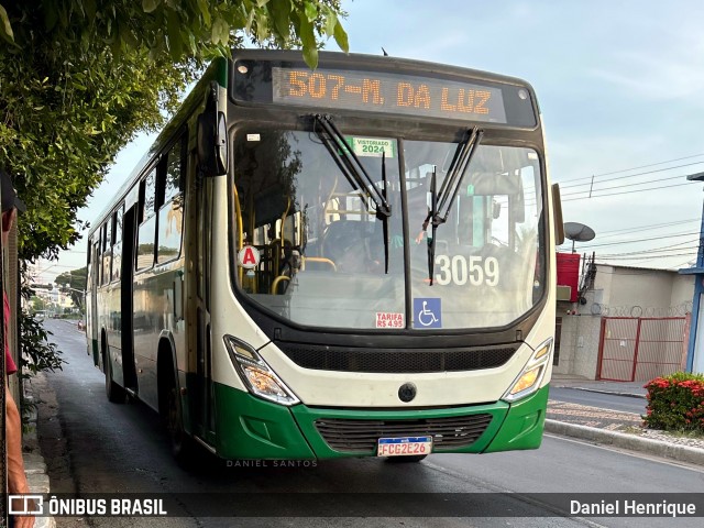 Expresso Caribus Transportes 3059 na cidade de Cuiabá, Mato Grosso, Brasil, por Daniel Henrique. Número da foto: #12769458.