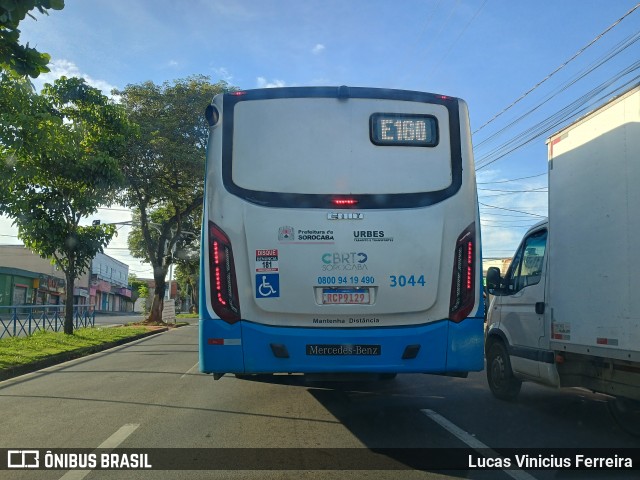 BRT Sorocaba Concessionária de Serviços Públicos SPE S/A 3044 na cidade de Sorocaba, São Paulo, Brasil, por Lucas Vinicius Ferreira. Número da foto: #12769329.