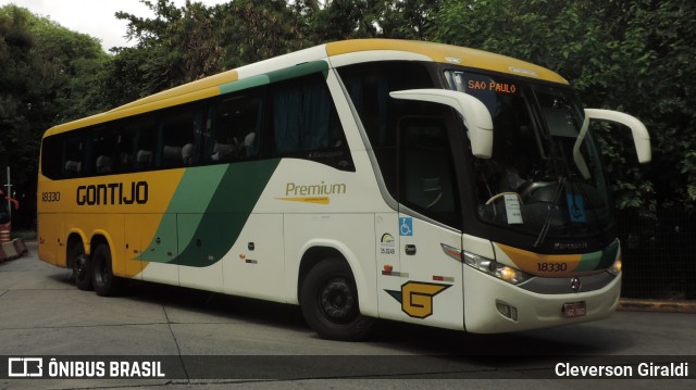 Empresa Gontijo de Transportes 18330 na cidade de São Paulo, São Paulo, Brasil, por Cleverson Giraldi. Número da foto: #12770969.