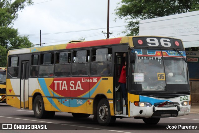 TTA S.A. - Línea 96 042 na cidade de Ypacaraí, Central, Paraguai, por José Paredes. Número da foto: #12770703.