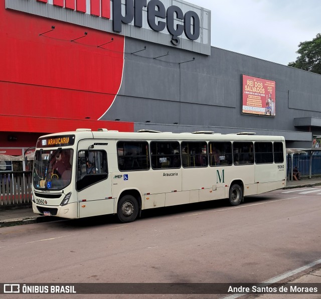 Araucária Transportes Coletivos 19060 na cidade de Araucária, Paraná, Brasil, por Andre Santos de Moraes. Número da foto: #12769739.