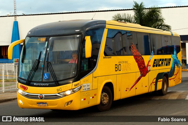 Eucatur - Empresa União Cascavel de Transportes e Turismo 5601 na cidade de Goiânia, Goiás, Brasil, por Fabio Soares. Número da foto: #12769843.