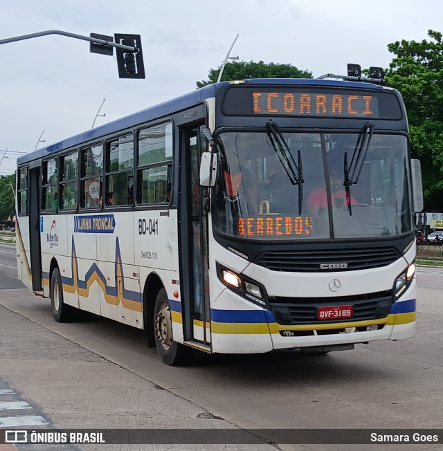 Belém Rio Transportes BD-041 na cidade de Belém, Pará, Brasil, por Samara Goes. Número da foto: #12770063.