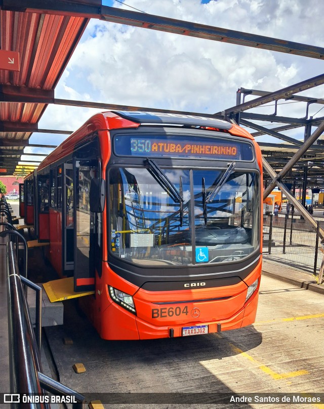 Transporte Coletivo Glória BE604 na cidade de Curitiba, Paraná, Brasil, por Andre Santos de Moraes. Número da foto: #12769524.