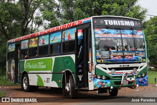 Autobuses sin identificación - Paraguai 27 na cidade de Caacupé, Cordillera, Paraguai, por José Paredes. Número da foto: #12771134.