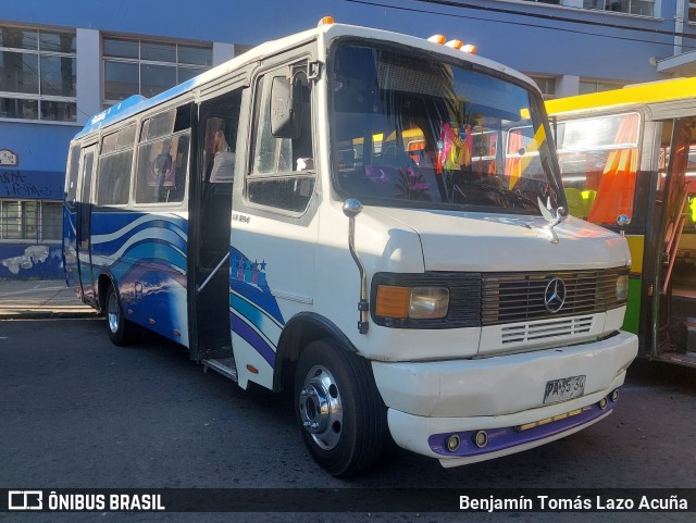 Ônibus Particulares PANTERA na cidade de Valparaíso, Valparaíso, Valparaíso, Chile, por Benjamín Tomás Lazo Acuña. Número da foto: #12770114.