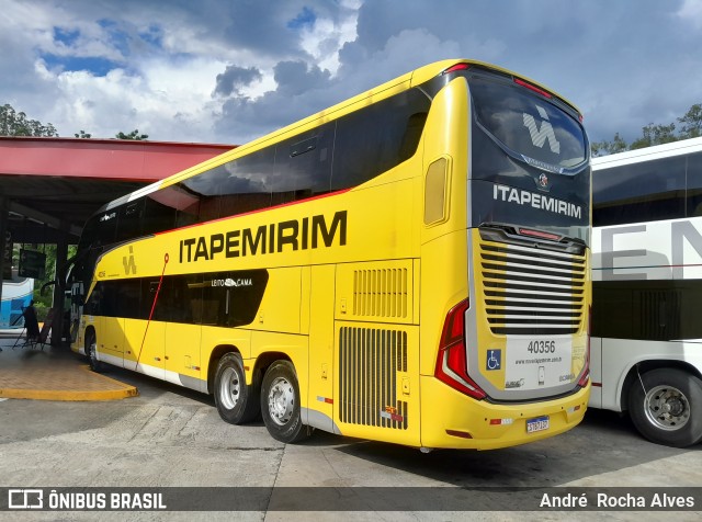 Viação Nova Itapemirim 40356 na cidade de Queluz, São Paulo, Brasil, por André  Rocha Alves. Número da foto: #12769526.
