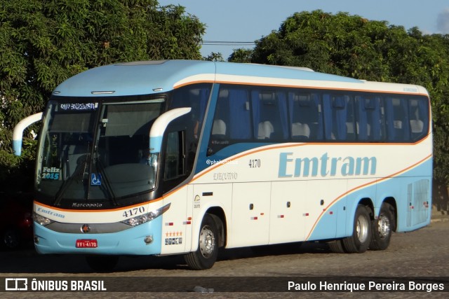 Emtram 4170 na cidade de Vitória da Conquista, Bahia, Brasil, por Paulo Henrique Pereira Borges. Número da foto: #12771014.
