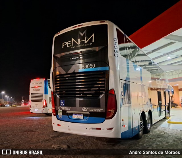 Empresa de Ônibus Nossa Senhora da Penha 59050 na cidade de Registro, São Paulo, Brasil, por Andre Santos de Moraes. Número da foto: #12769481.