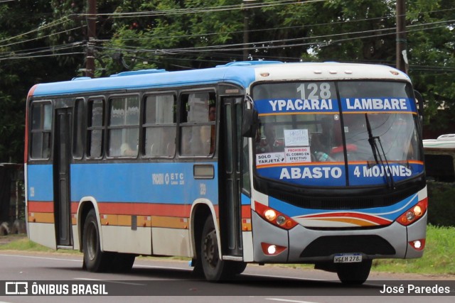 Ypacaraí ETC - Linea 128 239 na cidade de Ypacaraí, Central, Paraguai, por José Paredes. Número da foto: #12770659.