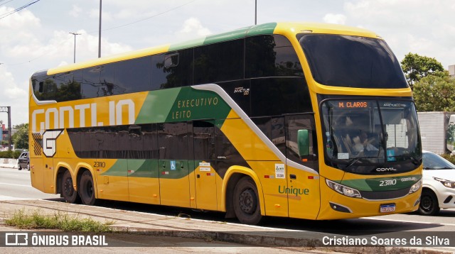 Empresa Gontijo de Transportes 23110 na cidade de São Paulo, São Paulo, Brasil, por Cristiano Soares da Silva. Número da foto: #12770992.