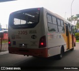 Viação Piracicabana Praia Grande 2205 na cidade de Praia Grande, São Paulo, Brasil, por Marcos Oliveira. Número da foto: #:id.