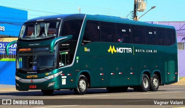 Viação Motta 18015 na cidade de Campo Grande, Mato Grosso do Sul, Brasil, por Vagner Valani. Número da foto: #12773907.