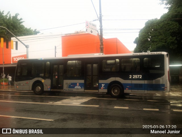 Sambaíba Transportes Urbanos 2 2572 na cidade de São Paulo, São Paulo, Brasil, por Manoel Junior. Número da foto: #12773236.