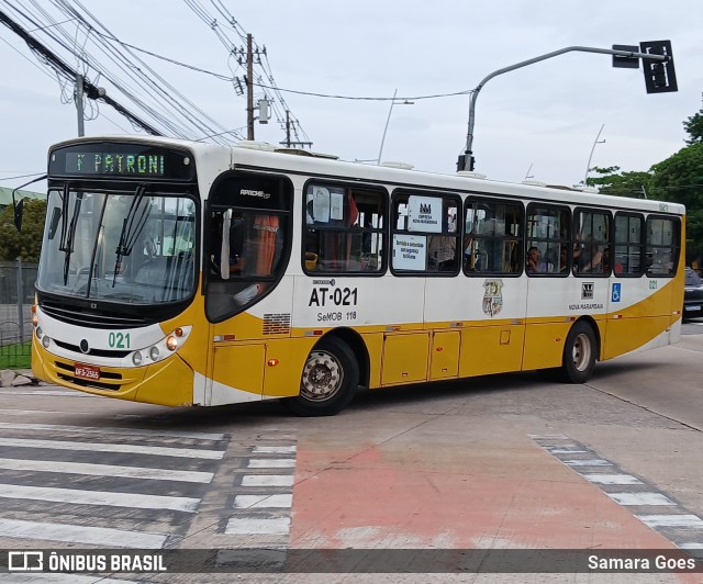 Empresa de Transportes Nova Marambaia AT-021 na cidade de Belém, Pará, Brasil, por Samara Goes. Número da foto: #12772035.