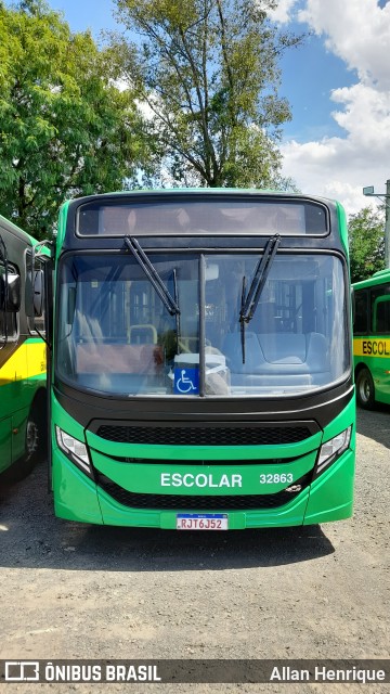 Transportes Capellini 32863 na cidade de Paulínia, São Paulo, Brasil, por Allan Henrique. Número da foto: #12771415.