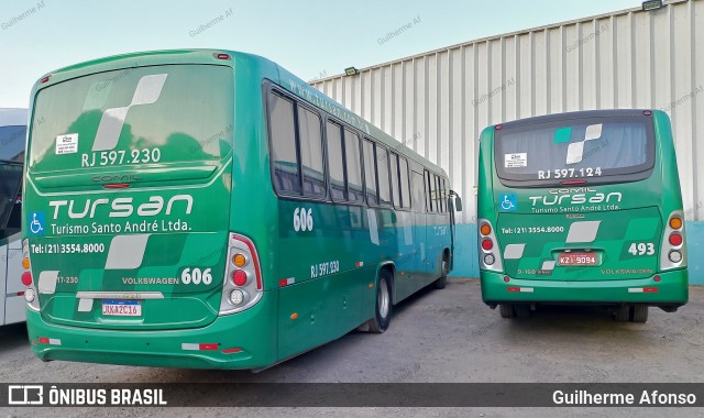 Tursan - Turismo Santo André 606 na cidade de Barra Mansa, Rio de Janeiro, Brasil, por Guilherme Afonso. Número da foto: #12772215.