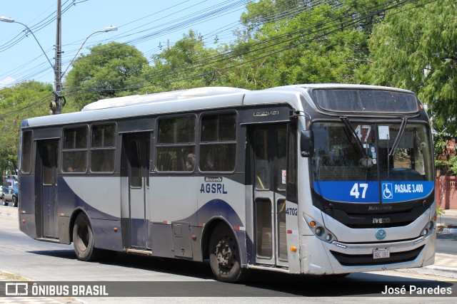 Automotores Guarani S.R.L. - Linea 47 4702 na cidade de Asunción, Paraguai, por José Paredes. Número da foto: #12774051.