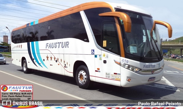 Faustur Turismo 450 na cidade de Aparecida, São Paulo, Brasil, por Paulo Rafael Peixoto. Número da foto: #12771774.