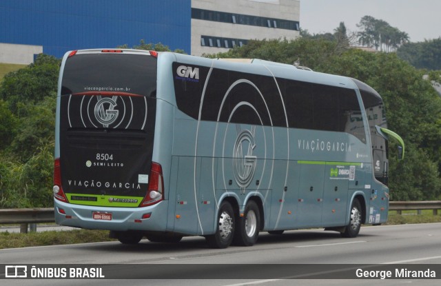 Viação Garcia 8504 na cidade de Santa Isabel, São Paulo, Brasil, por George Miranda. Número da foto: #12773491.