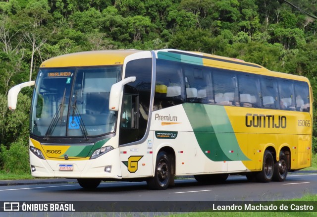 Empresa Gontijo de Transportes 15065 na cidade de Juiz de Fora, Minas Gerais, Brasil, por Leandro Machado de Castro. Número da foto: #12772765.