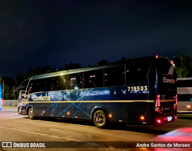 Viação Cometa 719503 na cidade de Curitiba, Paraná, Brasil, por Andre Santos de Moraes. Número da foto: #12772452.