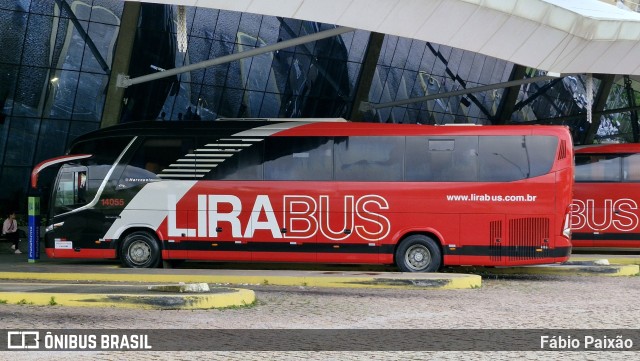 Lirabus 14055 na cidade de Jundiaí, São Paulo, Brasil, por Fábio Paixão. Número da foto: #12771574.