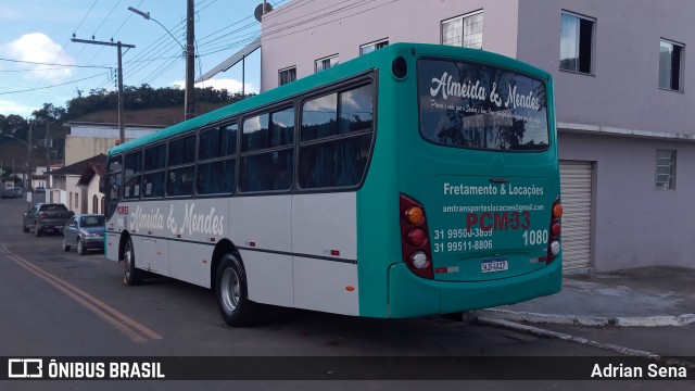 Almeida & Mendes Fretamento e Locações 1080 na cidade de São Domingos do Prata, Minas Gerais, Brasil, por Adrian Sena. Número da foto: #12771676.