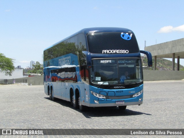 Auto Viação Progresso 6029 na cidade de Caruaru, Pernambuco, Brasil, por Lenilson da Silva Pessoa. Número da foto: #12773884.