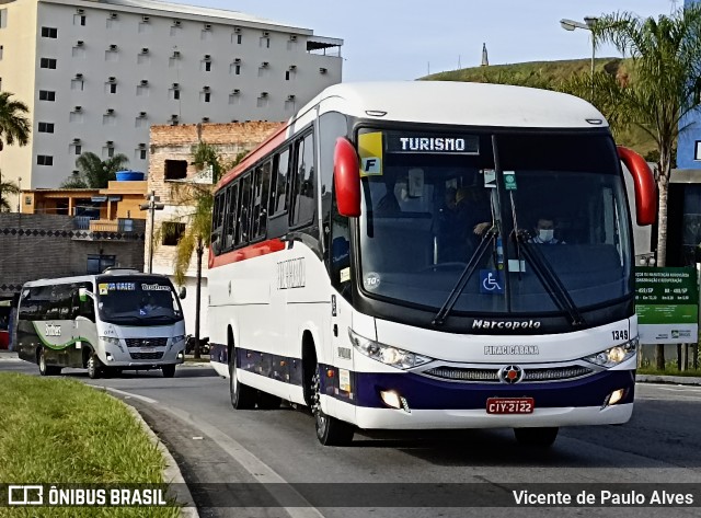 Viação Piracicabana 1349 na cidade de Aparecida, São Paulo, Brasil, por Vicente de Paulo Alves. Número da foto: #12771930.