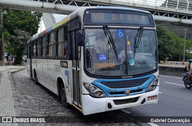 Transportes Futuro C30278 na cidade de Rio de Janeiro, Rio de Janeiro, Brasil, por Gabriel Conceição. Número da foto: #12772754.