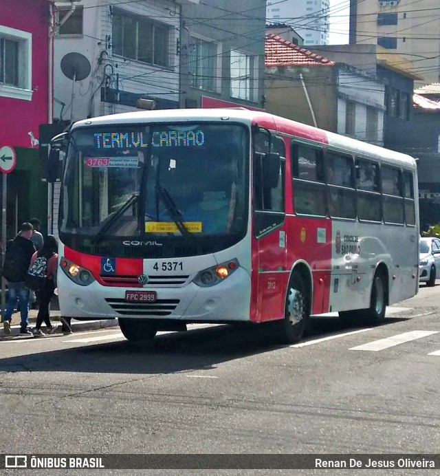 Allibus Transportes 4 5371 na cidade de São Paulo, São Paulo, Brasil, por Renan De Jesus Oliveira. Número da foto: #12771630.