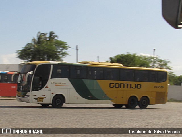 Empresa Gontijo de Transportes 14735 na cidade de Caruaru, Pernambuco, Brasil, por Lenilson da Silva Pessoa. Número da foto: #12773777.