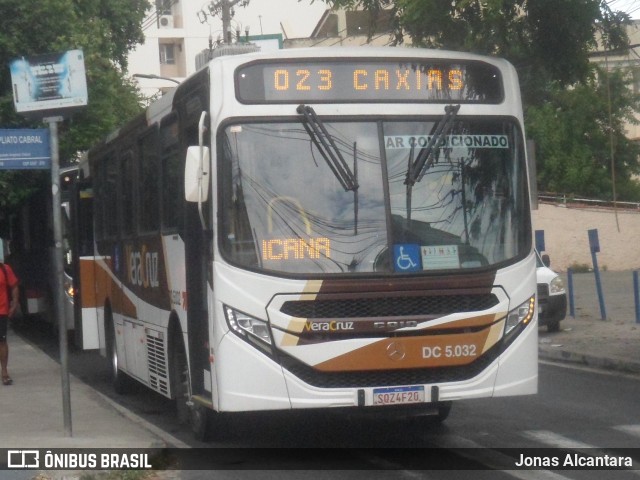 Auto Ônibus Vera Cruz DC 5.032 na cidade de Duque de Caxias, Rio de Janeiro, Brasil, por Jonas Alcantara. Número da foto: #12771859.
