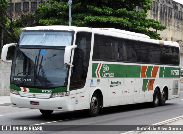 Cia. São Geraldo de Viação 11750 na cidade de Rio de Janeiro, Rio de Janeiro, Brasil, por Rafael da Silva Xarão. Número da foto: #12773200.