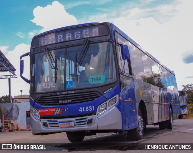 Radial Transporte Coletivo 41.631 na cidade de Suzano, São Paulo, Brasil, por HENRIQUE ANTUNES. Número da foto: #12771710.
