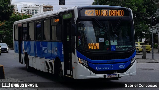 Transurb A72069 na cidade de Rio de Janeiro, Rio de Janeiro, Brasil, por Gabriel Conceição. Número da foto: #12772741.