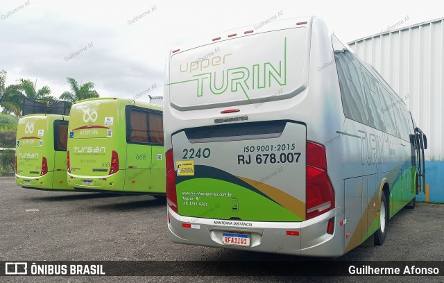 Turin Transportes 2240 na cidade de Barra Mansa, Rio de Janeiro, Brasil, por Guilherme Afonso. Número da foto: #12772162.