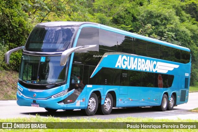 Viação Águia Branca 51220 na cidade de Piraí, Rio de Janeiro, Brasil, por Paulo Henrique Pereira Borges. Número da foto: #12772745.