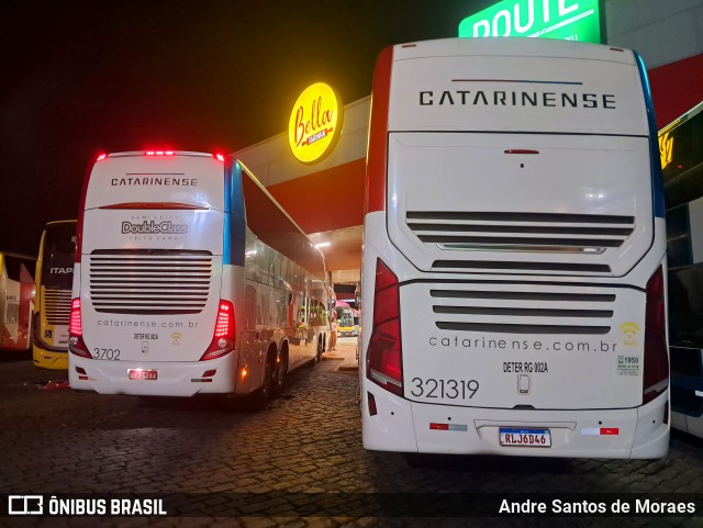 Auto Viação Catarinense 321319 na cidade de Pariquera-Açu, São Paulo, Brasil, por Andre Santos de Moraes. Número da foto: #12772516.