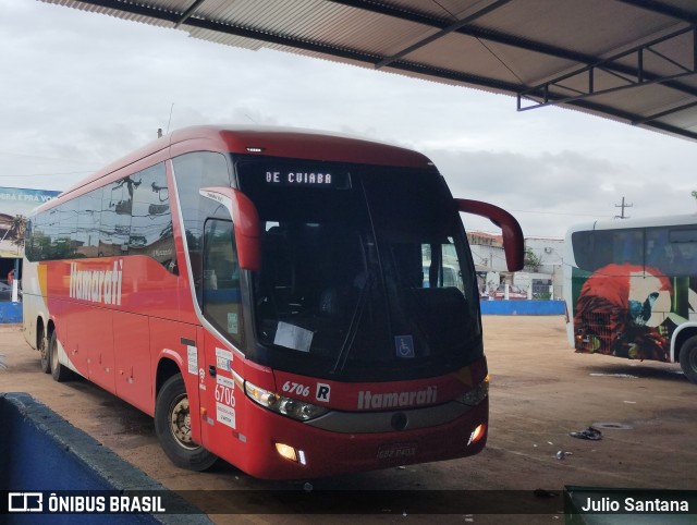 Expresso Itamarati 6706 na cidade de Porto Velho, Rondônia, Brasil, por Julio Santana. Número da foto: #12772808.
