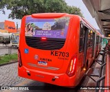 Viação Tamandaré KE703 na cidade de Curitiba, Paraná, Brasil, por Andre Santos de Moraes. Número da foto: #:id.