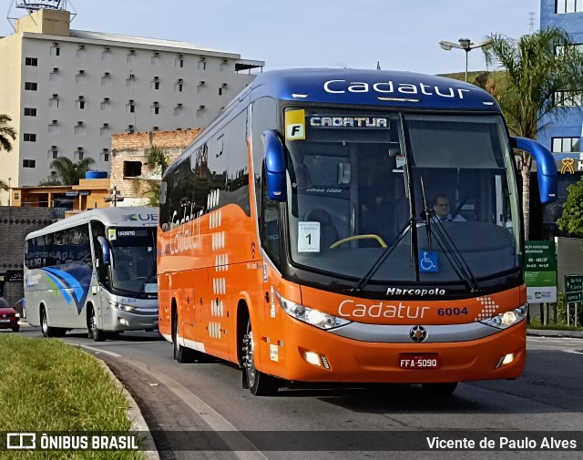 Cadatur Transportes e Turismo 6004 na cidade de Aparecida, São Paulo, Brasil, por Vicente de Paulo Alves. Número da foto: #12774660.