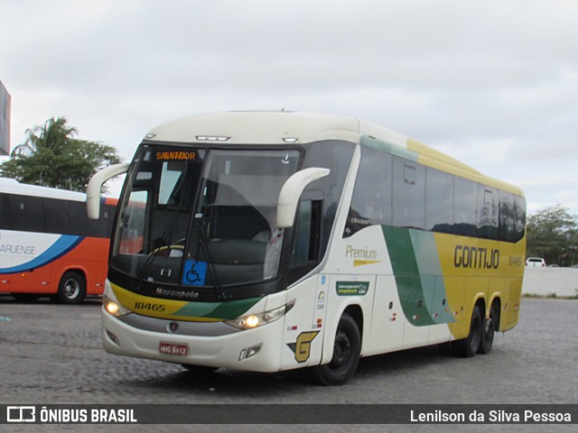 Empresa Gontijo de Transportes 18465 na cidade de Caruaru, Pernambuco, Brasil, por Lenilson da Silva Pessoa. Número da foto: #12775892.